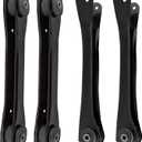 K620244 K640734 Front Upper & Lower Control Arms Assembly Left & Right for Jeep Wrangler TJ 1997-2006, Pack of 4