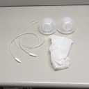 2 Pack CaraCups Wearable Milk Collection Sets and 10pcs Flange Inserts 13/15/17/19/21 * 2pc for Spectra S1 S2 9 Plus and SG, Fit for Spectra/Medela/Lansinoh 24mm Wearable Breast Pump Collection Cup