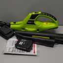 Muellergarden Green Black UltraStorm Cordless Leaf Blower Model LB-570