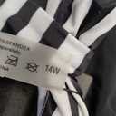 Daci Plus Size Two Piece Swimsuits for Women Flowy Tankini Swim Dress with Short Bathing Suits (Large, Striped)