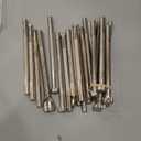 70 Pieces Leather Stamping Tools, Leather Stamping Kit with 2 Pcs Punch Tools, 68 Pcs Metal Letters, Numbers and Professional Capital Letter Pattern Craft Stamps Punch Set Tool