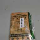 36 PCS Q-Hanger Hooks with Safety Buckle, Windproof Screw Hooks for Outdoor String Lights Hanging Christmas Lights, Plants, with 1 Wing Nut Driver (Black)