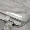 Bemis 730SLEC Slow Close Toilet Seat, Easy Clean Hinges and Durable Plastic Seat, Made in USA, Round, White