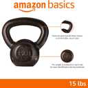 Amazon Basics Cast Iron Kettlebell