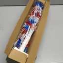 4th of July Decorations, Birch Table lamp Flag Star Tree Lights, 24”Independence Day Table lamp for Home, Bedroom Room Office Decoration, 2 Pack, 24 inch