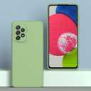 for Samsung Galaxy A53 5G Case Green, Scratch Resistant with Soft Touch, Slim Thin Phone Cover for Samsung Galaxy A53 5G