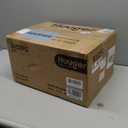 Huuger Nightstands Set of 2, 27.6 Inch End Tables with Charging Station, Fabric Drawers, Bedside Tables with USB Port and Outlet, Night Stands for Bedroom, Rustic Brown