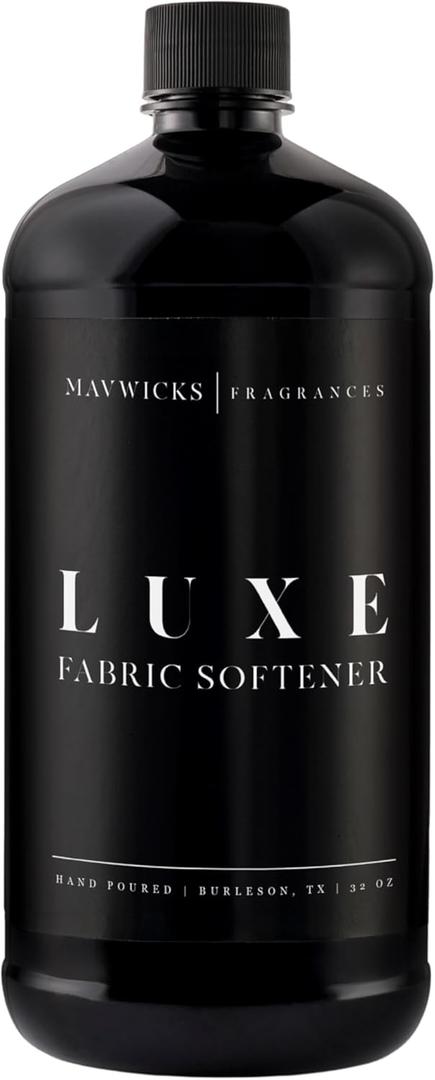 Fragrances - Luxury Scented Liquid Fabric Softener (Luxe) 32 Oz  Crafted with Clean Ingredients  Reduces Static, and Softens Clothes  Safe for All Fabrics and Skin