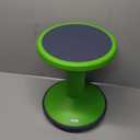 ECR4Kids SitWell Wobble Stool, Adjustable Height, Active Seating, Grassy Green
