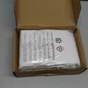 Amazon Basics Lightweight Ruffled Bed Skirt, Classic Style, Soft and Stylish 100% Microfiber with 16" Drop, Wrinkle Resistant, Machine Washable, Queen, Bright White, Solid