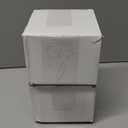 Kanayu 2 Pack Recessed Floor Outlet 3.98"x 3.66"x 4" 1-Gang with 4.8a USB Chargers 20 Amp Floor Receptacles Round Hidden Outlet Kit Electrical Waterproof Box Cover, Etl Listed(Black)