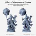 ELEGOO Mercury Plus V3.0 Wash and Cure Station, 7.5 L Large Capacity, Compatible with Mars Saturn Photon Halot MSLA LCD DLP 3D Printers, Washing Size of 9.05"5.3110.24