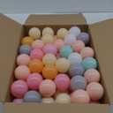 GOGOSO 100 Pit Balls Plastic Balls for Baby Toddlers GirlsToddlers for Playhouse, Baby Pool, Play Ball Fun Centers, for Babies, Kids, Toddlers 1-3, Phthalate Free BPA Free (100pcs Mix Color)