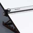 Liquidraw Drafting Board - 20" x 26" | Parallel Motion Bar Table Has 6 Adjustable Working Angles | Includes Drawing Board Clips & Set Square | for Artists, Architects, Students & Professionals