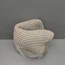 IM HOME Waffle Bath Mat Set 2 Piece Grey & Beige,Woven Modern Bath Rug Mats, Absorbent Non Slip Bath Floor Mat, Soft Washable Boho Bath Rugs with Tassels for Bathroom, Bedroom, Kitchen,Tub