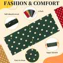 Suncalla 6 Pack Polka Dot Headbands for Women Non Slip Elastic Polka Dot Headband Colorful Wide Hairbands Soft Fabric Hair Bands Breathable Stretchy Thick Head Bands for Women Hairstyles Outfits