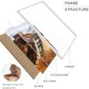 Picrit 20x30 Poster Frame, Picture Frame for Wall Mounting Display, White