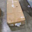 6 Drawer Dresser Black Modern Fluted Tall Wooden Chest Double Dresser for Bedroom, Living Room, Closet