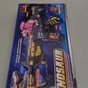 DaoDaoZhu Dinosaur Light Up Toy Gun with Sound Effects, Noise-Making Gun Toys for Kids Indoor/Outdoor Play & Halloween Costume, Birthday Christmas Dinosaur Gifts for 3-7Year Old Boys Toddlers (Black-pink)