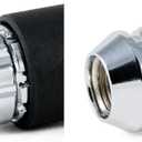 Gorilla Automotive (71641X) 14mm x 1.50 Thread Size Acorn Chrome X2 Wheel Lock, (Pack of 4)