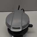 Hamilton Beach Breakfast Sandwich Maker with Egg Cooker Ring, Customize Ingredients, Perfect for English Muffins, Croissants, Mini Waffles, Perfect White Elephant Gifts, Silver (25475) (Single)