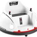 Best Choice Products 6V Electric Kids Ride On Bumpin Bumper Car, 1.5 - 6 Years Old, Parent Remote Control, 360 Degree Spin, Lights, Sounds - White