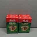 Melitta #4 Cone Coffee Filters, Bamboo, 80 Count (Pack Of 6), 480 Total Filters - Fits all 8-12 Cup Cone Coffee Makers and Pour-Overs, Compostable, Tear-Resistant, Made in USA