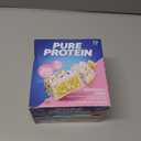 Pure Protein Birthday Cake Protein Bars 20g Protein, 3g Sugar, 190 Calories (12 count) Low Sugar* High Protein Snack - Gluten Free - Perfect for a Healthy Snack (EXP 09/09/26)