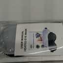 Heated Eye Mask (2-Packs), Moist Warm Compress Microwave with Flaxseed Cassia Seed, Weighted Eye Mask for Sleeping, Dry Eyes, Stye Eye Treatment, Relief Eye Fatigue (Black&Grey)