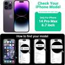 AOTESIER Shockproof for iPhone 14 Pro Max Case, Upgraded [Camera Protection] Food Grade Silicone Phone Case with [2 Screen Protectors], Anti-Scratch Soft Microfiber Lining Inside, 6.7 inch, Natural