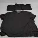 32 Degrees Mens 4 Pack Cool Crewneck T-Shirt | Anti-Odor | Quick Drying | 4-Way Stretch (XX-Large, Black)