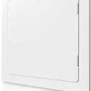 Access Panel for Drywall - 16 x 16 inch - Wall Hole Cover - Access Door - Plumbing Access Panel for Drywall - Heavy Durable Plastic White