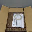 WICHEMI 9"x30"Stair Treads Non Slip Indoor, 15 Pack Stair Runner Carpet, Stair Covers for Wood Stairs with Reusable Adhesive for Kids Seniors Pets, Brown