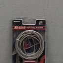 Cable Lock with 3 Keys | L 6.56ft(2m),D 1/6in(4mm) Adjustable Steel Cable Padlock | Aluminum Locks for Bikes, Gate, Lockers & Outdoor Gear | Weatherproof & Red