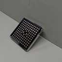 Voolan High Pressure Rain Shower Head - Luxury Modern Look - The Adjustable Replacement For Your Bathroom Showerhead - 6" Square High Flow Pressure Boosting Showers (Chrome)