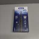 Oral-B Rechargeable Electric Toothbrush, iO2 Starter Kit, 3 Cleaning Modes, Automatic Pressure Sensor to Protect Gums, 2 Brush Heads, Night Black