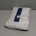 Duvet Cover Twin/Twin XL Size Set - Extra Soft Floral Duvet Cover 68 x 90 with 1 Pillow Sham - Comfy, Breathable Floral Bedding Set - Hotel Luxury & Fade Free w/ Zipper Closures & Ties - Grey Stripes (09 - Fine Lines (No Comforter))