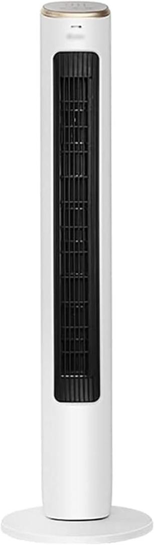 Bladeless Tower Fan with 3 Operation Modes, 80 Oscillation, Quiet DC Motor Floor Remote Control, 15H Timer for Home, Office Cooling
