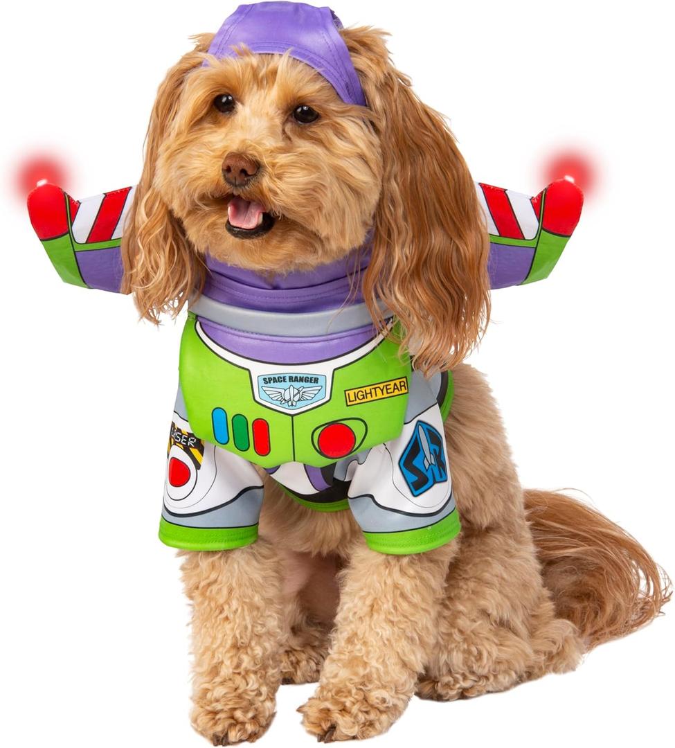 Toy Story: Buzz Lightyear Pet Costume for For Dogs or Cats by Rubies, Medium
