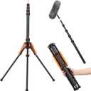 K&F CONCEPT Light Stand Carbon Fiber, Portable 200cm/78inch Studio Tripod | 200cm/78inch Studio Tripod for Softbox, Ring Light, Studio & Outdoor Shooting, TL12