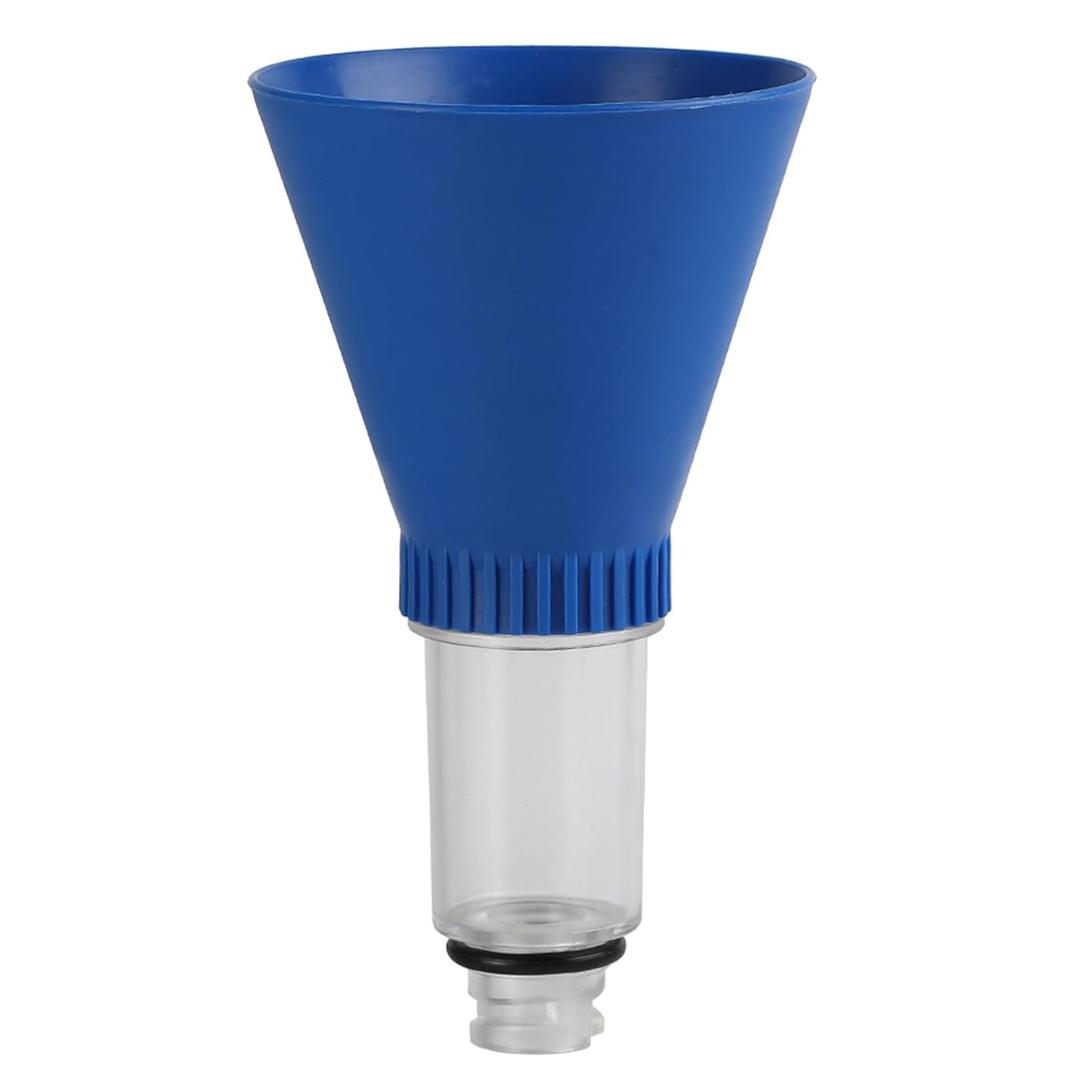 Engine Oil Funnel, Engine Oil Change Tool, Drain Tool Locking Threaded Oil Funnel, Compatible with Some GMC Chevrolet Ford Vehicles