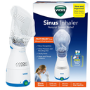Vicks Sinus Inhaler, Plugin NonMedicated Steam Inhaler for Sinus Relief, Allergies, Congestion & Colds, Vocal Steamer, Soothes Nasal & Throat Passages, Works with VapoPads (1 Included)