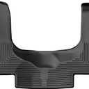 Husky Liners Weatherbeater Floor Mats | Fits 2015-2024 Chevrolet Express Van & GMC Savana Van 1500/2500 / 3500 | Front Row, 1-pc Black - 18741