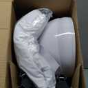 JOYIN 2 Packs 47'' Halloween Decorations Outdoor Standing Ghost, Light Up Spooky Ghost with Witch Hat & Remote Control, Glowing Halloween Decor for Yard Porch Lawn Garden Party Supplies Haunted House