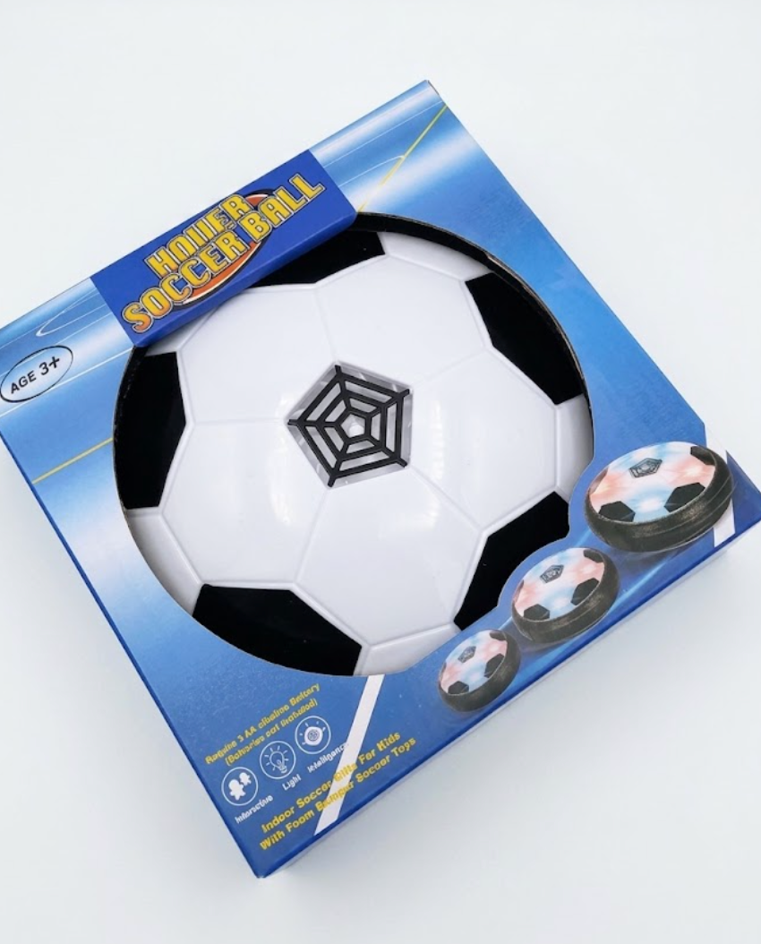 Hover Soccer Ball Kids Toys for Boys Girls Ages 3 4 5 6 7 8-12, Rechargeable Hover Ball with Colorful LED Lights and Protective Foam, Air Power for Soccer Game Indoor