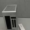 A1P Mini-ITX Case, Micro ITX PC Case, Mini Computer Case in Black Color, Full Aluminum Small Gaming Case with 3.0 Dual Reverse PCI Riser Cable