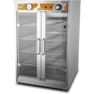 5-Shelf Electric Catering Hot Box Food Warmer Accommodating up to (10) 15" Pizza Boxes, Countertop Heated Holding Cabinet for Pretzels, Warming Machine for Home Commercial Use, 120V 600W
