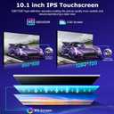 [4+64G] Upgrade Radio for Jeep Grand Cherokee 2014-2020: 10 inch IPS Touchscreen Android Radio - Wireless Carplay and Android Auto, Custom Homepage, DSP/EQ, 5G/WiFi, SWC + Rearview Camera + Canbus