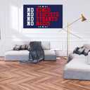 2 x WENWELL No Kings No Fascists No Tyrants Flag, 3x5 Ft Patriotic Banner, Navy Blue Polyester, Stars and Stripes Design