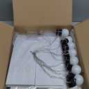 JoyMuse Marquee Letters 3 Feet Tall, Light Up Letters 3FT with Lights, Large Letters for Party, Letter M Light Up Letters for Graduation Proposal Wedding Birthday Homecoming Decorations